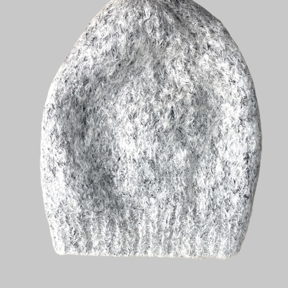 REVOLVE American Vintage Mohair Light Grey Beanie